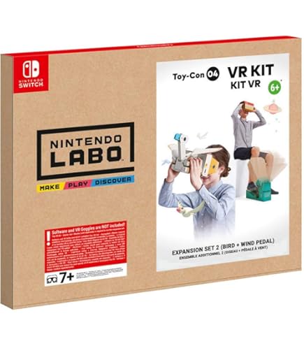 Nintendo Labo Toy-Con 01 & 02 セット Nintendo Labo (ニンテンドー ラボ) Toy-Con 02: Robot Kit - Switch